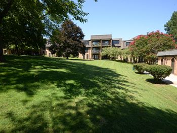 Beautifully manicured landscaping